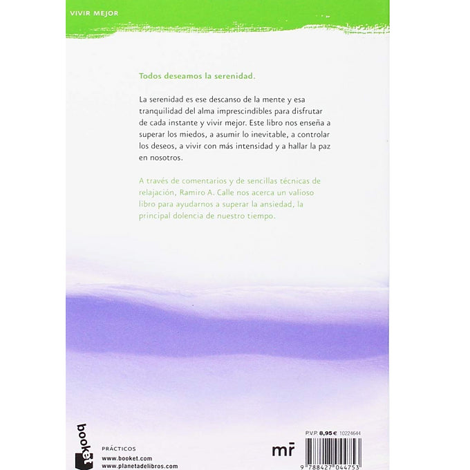 Libro "La Serenidad"