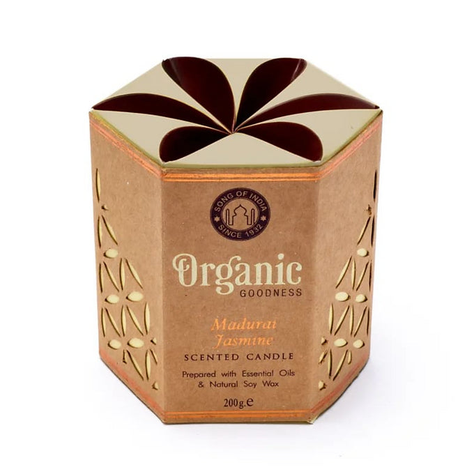 Vela Orgánica de Jazmín