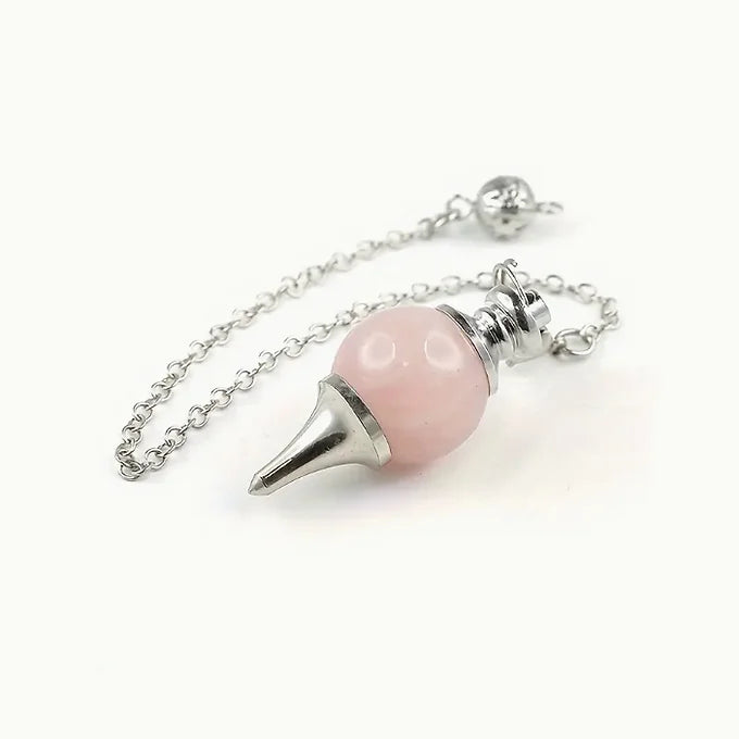 Péndulo Cuarzo Rosa