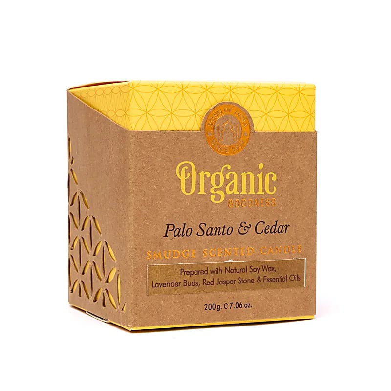 Vela Bio Goodness Palo Santo y Cedro