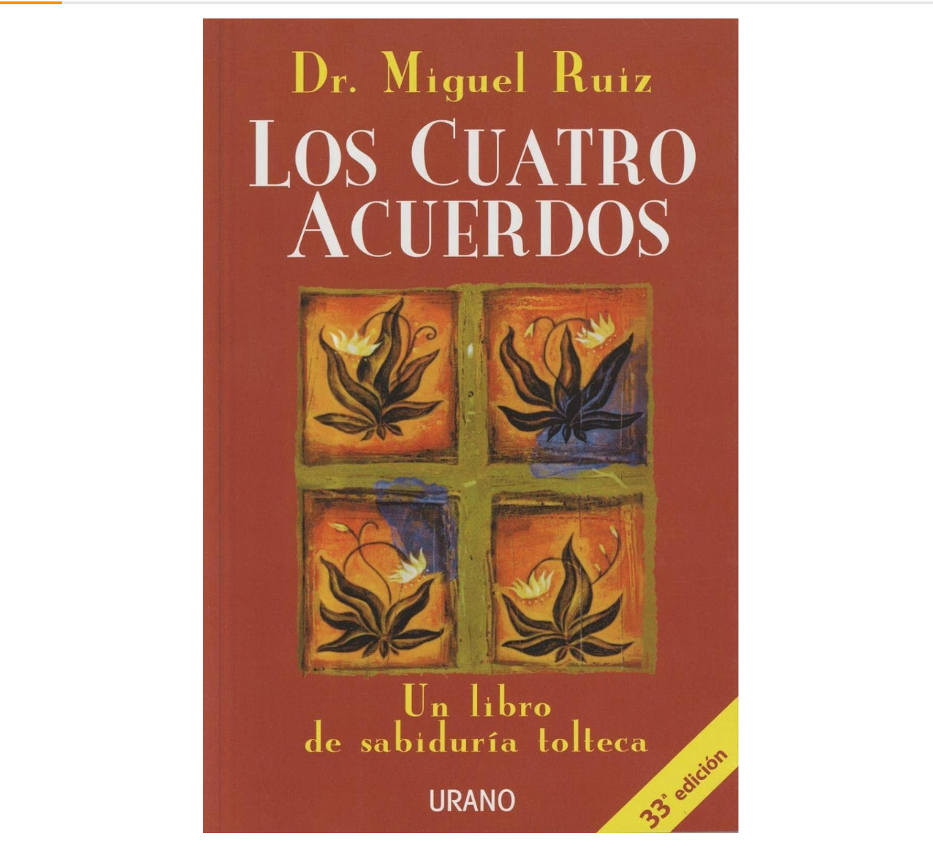 Libro Los Cuatro Acuerdos
