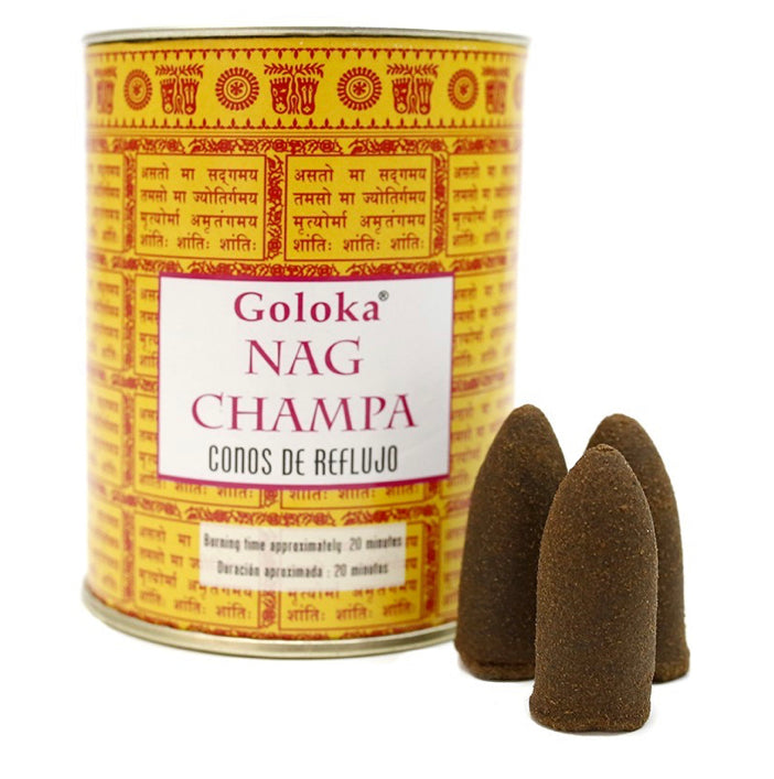 Incienso Cono Reflujo Nag Champa