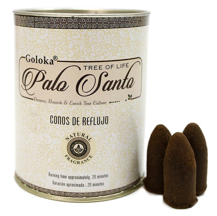 Incienso Cono Reflujo Palo Santo