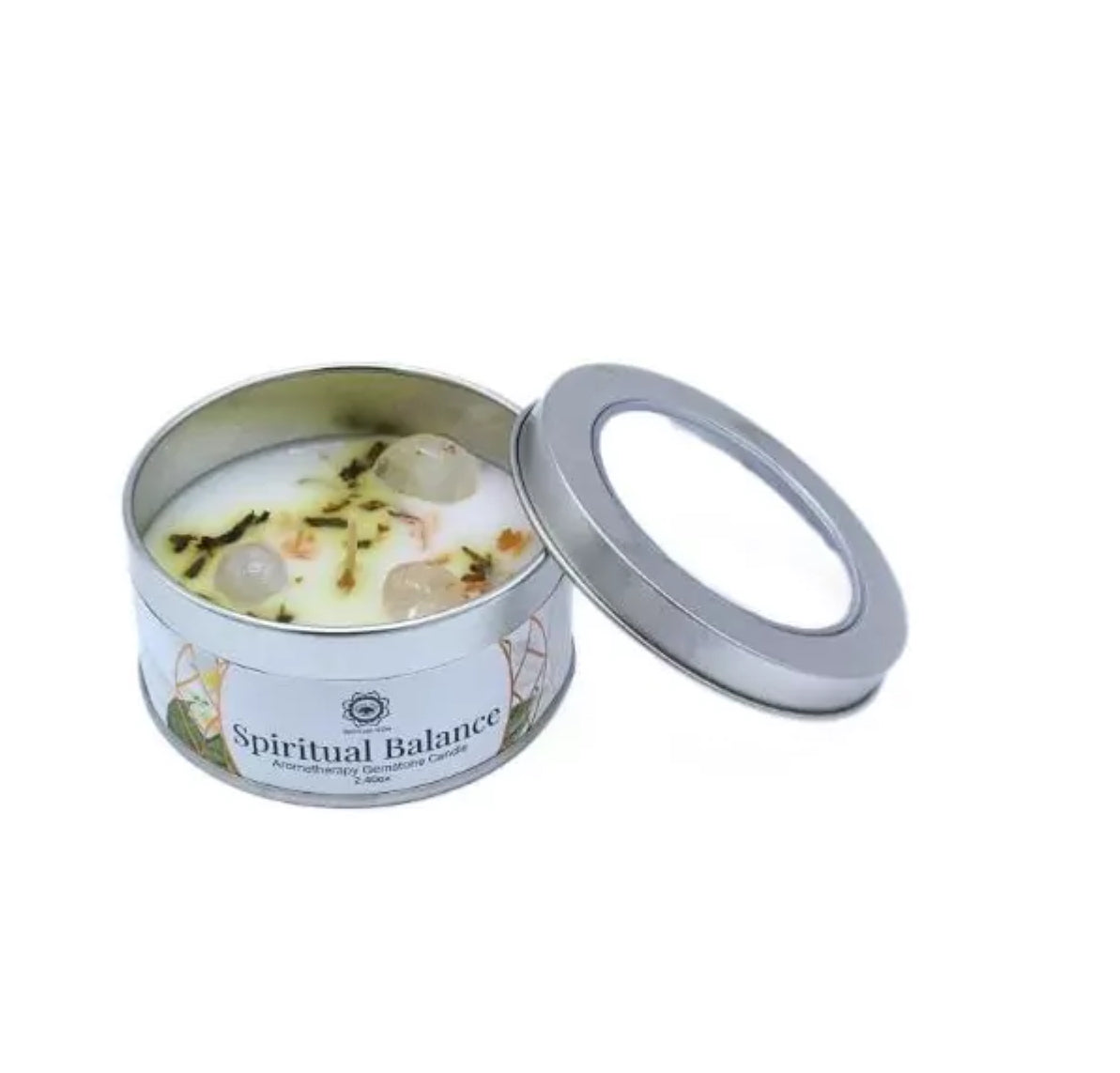 Vela Gema Equilibio Espiritual