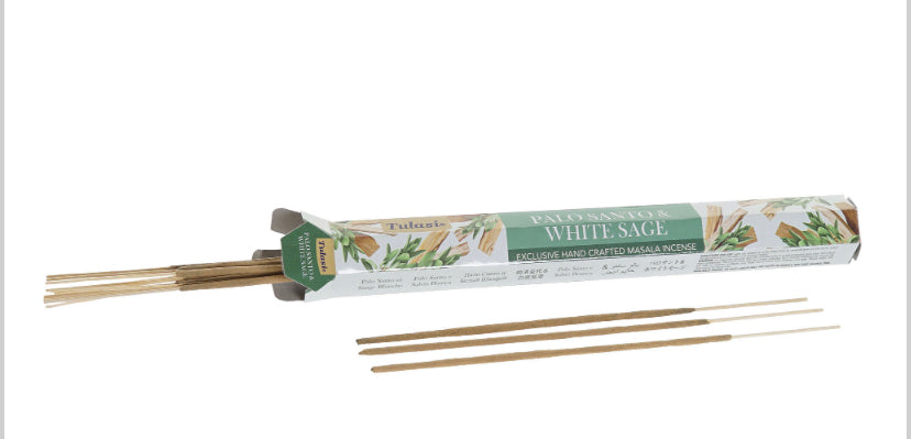 Incienso Varilla Palo Santo y Salvia Blanca