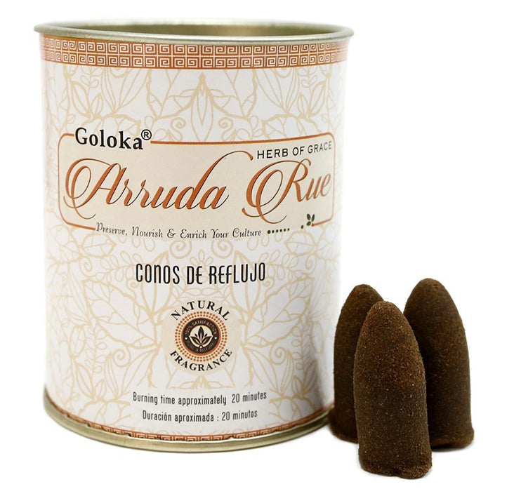 Incienso Cono Reflujo Ruda