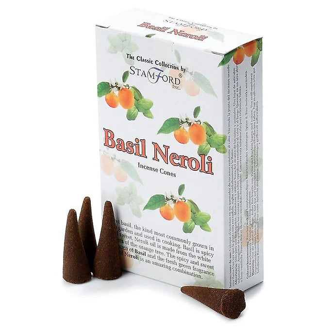 Incienso Cono Basil Neroli